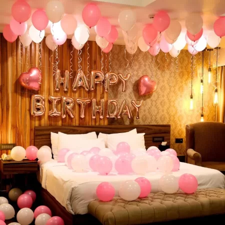 Elegant Birthday Surprise Decor