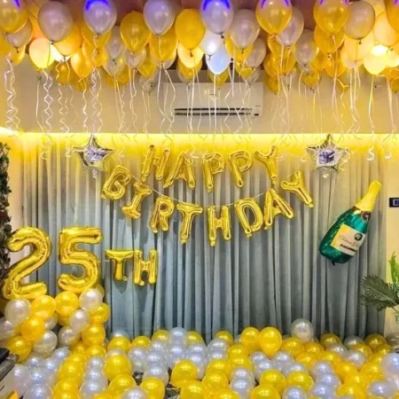 Golden Birthday Home Decor