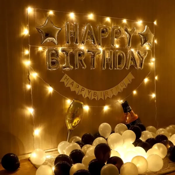 Golden Birthday Wall Decor