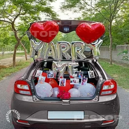 Marry Me Car Decoration