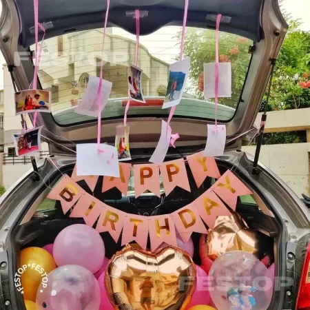 Simple Car Dikki Decor