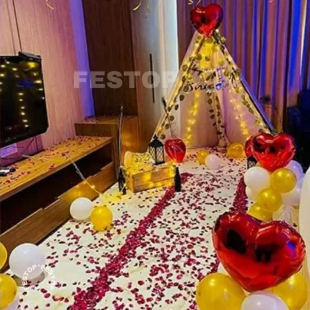 Birthday Romantic Cabana Decor