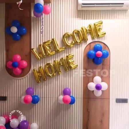 Welcome Home Colorful Decor