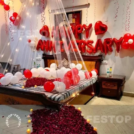 Anniversary Cabana Room Decor