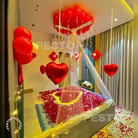 Birthday Romantic Tent Decor