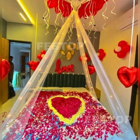 Birthday Romantic Tent Decor