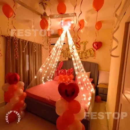 Just Married Cabana Decor