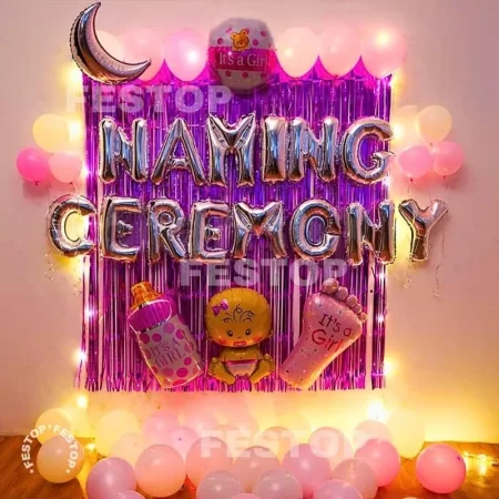 Girl Naming Ceremony Decoration