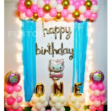 Hello Kitty Birthday Decor