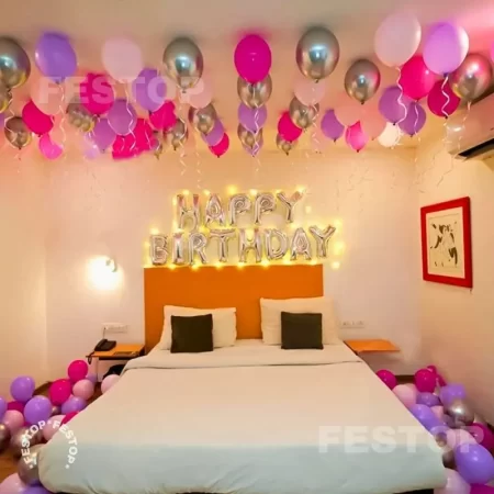 Luxury Birthday Room Decor
