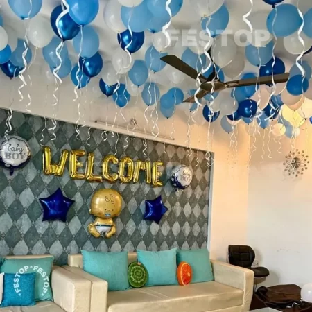 Simple Welcome Baby Decoration (1)