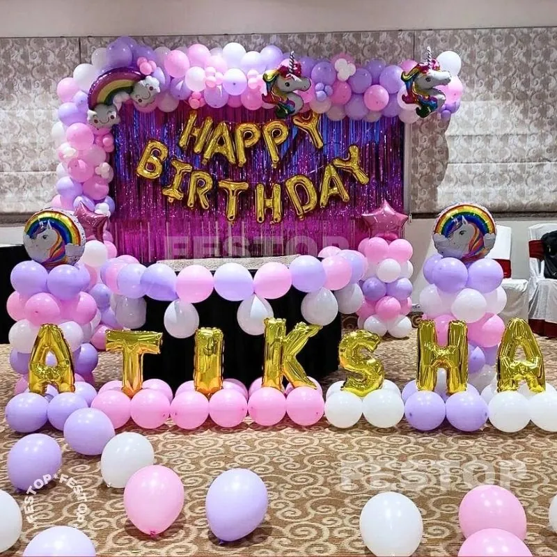 Unicorn Theme Stage Decor